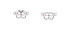 Zadní brzdové destičky DBA Brake Pads Street Series Ceramic - DB2404SS MERCEDES-BENZ C-Class W205 C160 C180 TD C200 4Matic C220 C250 C300 Hybrid de e C350 C400 Cabriolet A205 Coupe C205 Estate S205