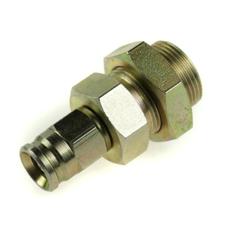 Přímá armatura Aeroquip pro přepážkové stěny