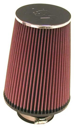 Filtr stożkowy K&N - średnica montażowa 76mm, wysokość 203mm