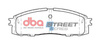 Zadní brzdové destičky DBA Brake Pads Street Series Ceramic - DB413SS LEXUS GS300 TOYOTA Aust NZ Cressida MX72 MX73 Crown Supra