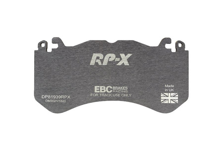 DP81939RPX - Sada závodních brzdových destiček Série RP-X Racing EBC Brakes