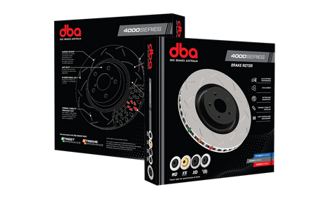 Zadní brzdový kotouč DBA 4000 series - T3 - DBA4906S NISSAN Silvia S14 S15
