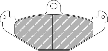 Zadní brzdová destička Ferodo Racing DS3000 FCP878R DODGE Viper RENAULT 21 Espace III Laguna Safrane Safrane