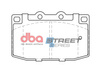 Přední brzdové destičky DBA Brake Pads Street Series Ceramic - DB416SS MAZDA RX7 FC FD1 FD3
