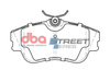 Přední brzdové destičky DBA Street Series Semi-metallic - DB1349SS