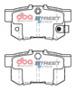 Zadní DBA brzdové destičky Street Series Ceramic - DB1142SS