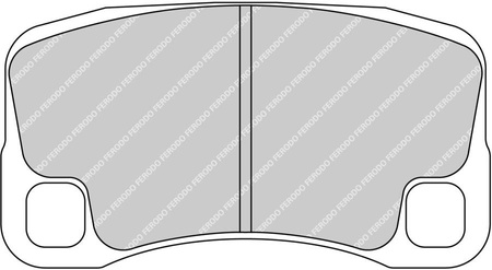 Zadní brzdová destička Ferodo Racing DSUNO FRP3143ZB PORSCHE 911 997 Convertible Targa 997 