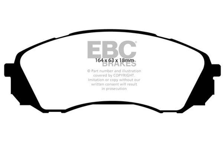DP1953 - Sada brzdových destiček Série ULTIMAX2 EBC Brakes