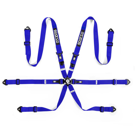 Sparco Competition H-2 PD Ocelové 6bodové pásy