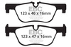DPX2132 - Sada brzdových destiček Série ULTIMAX2 EBC Brakes