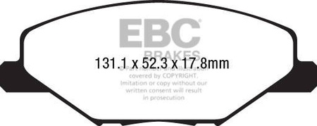 DPX2211 - Sada brzdových destiček Série ULTIMAX2 EBC Brakes