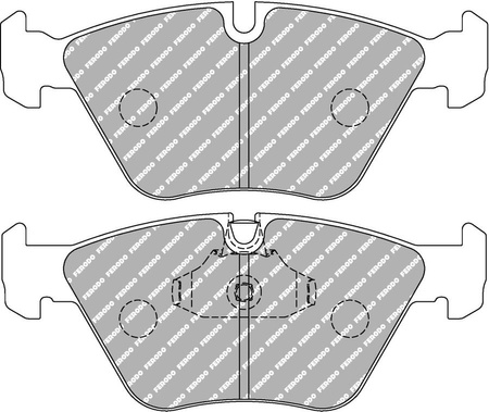 Přední brzdová destička Ferodo Racing DS3.12 FCP1073G BMW 3 E46 Touring 5 E39 X3 E83 Z4 E85 Coupe' E86 