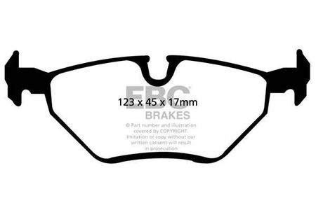 DP1289 - Sada brzdových destiček Série ULTIMAX2 EBC Brakes