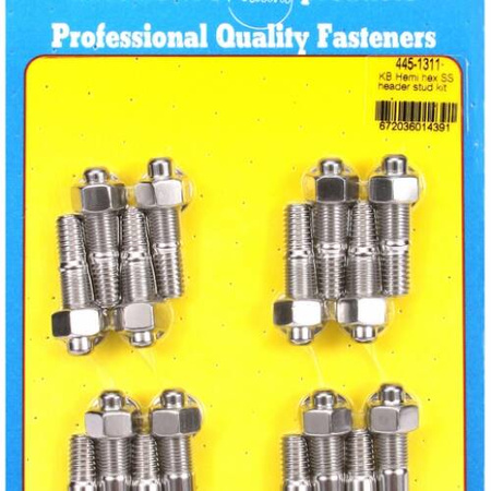 Sady čepů pro záhlaví ARP 445-1311 KB Hemi SS hex header stud kit Chrysler 426 HEMI