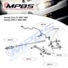 Pouzdra předního stabilizátoru - MPBS: 2201129 - Honda Civic IV 1987-1991 CRX II 1984-1987