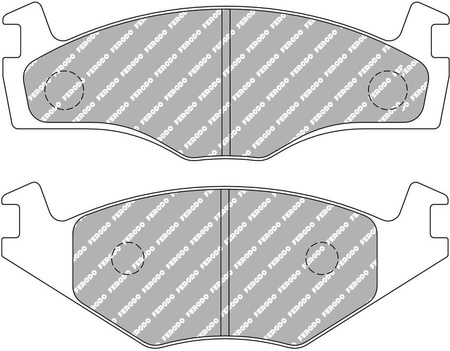 Přední brzdová destička Ferodo Racing DS3000 FCP392R SEAT Cordoba I Ibiza II VOLKSWAGEN Golf 1 2 4 Jetta PASSAT Polo Santana Scirocco Scirocco
