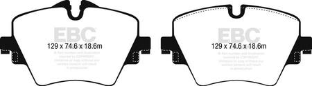 DPX2245 - Sada brzdových destiček Série ULTIMAX2 EBC Brakes