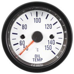 Ukazatel teploty oleje - VDO LOOK - bílý ciferník
