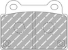 Zadní brzdová destička Ferodo Racing DSUNO FCP4168Z MITSUBISHI LANCER Saloon CY/Z_A 