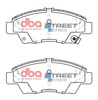 Přední brzdové destičky DBA Brake Pads Street Series Ceramic - DB1991SS HONDA CR-Z City Insight Jazz GK3