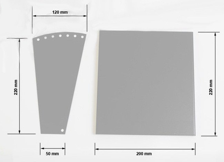 Spouštěcí panel pro tunel IRP S2000 – Prázdný