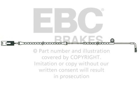 EFA111 - Snímač opotřebení brzdových destiček EBC Brakes