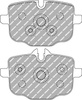 Zadní brzdová destička Ferodo Racing DS2500 FCP4381H BMW 3 G20 G80 G28 4 Convertible G23 G83 G22 G82 5 F10 F10 F18 G30 F90 Touring F11 G31 6 F12 F13 Gran F06 Turismo G32 7 G11 G12 8 G14 F91 G15 F92 X3 G01 F97 X4 G02 F98 X5 G05 F95 X7 G07,