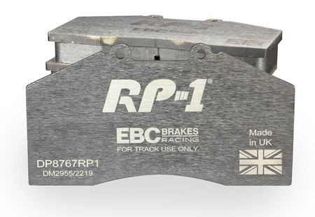 DP8767RP1 - Sada závodních brzdových destiček Série RP-1 Racing EBC Brakes