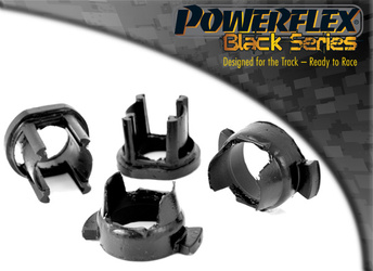 Vložka zadního nosníku zadního pouzdra Polyuretanové pouzdro Powerflex Black Series Peugeot 206 (1998-2006) PFR50-413BLK