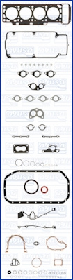 Kompletní sada těsnění Ajusa BMW 1.6L 8v - M10