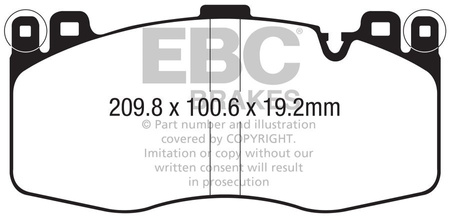 DP52370NDX - Sada brzdových destiček Série BLUESTUFF NDX EBC Brakes