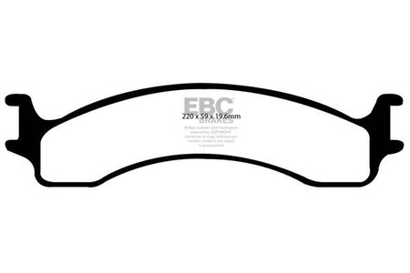 DP41307R - Sada brzdových destiček Série YELLOWSTUFF EBC Brakes