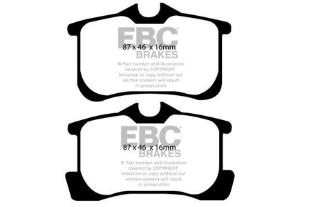 DP1422 - Sada brzdových destiček Série ULTIMAX2 EBC Brakes