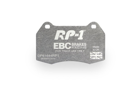DP81644RP1 - Sada závodních brzdových destiček Série RP-1 Racing EBC Brakes