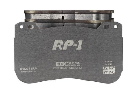 DP82331RP1 - Sada závodních brzdových destiček Série RP-1 Racing EBC Brakes