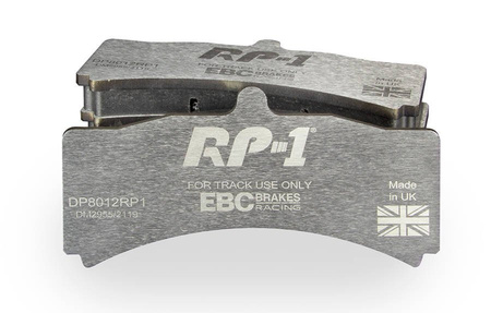 DP8012RP1 - Sada závodních brzdových destiček Série RP-1 Racing EBC Brakes