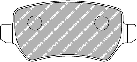 Zadní brzdová destička Ferodo Racing DS2500 FCP1521H CHEVROLET Astra Hatchback Saloon Corsa Estate CHRYSLER Concord KIA Venga ASTRA G Convertible Saloon H GTC TwinTop CORSA C MERIVA B ZAFIRA A B VAUXHALL Mk IV G Convertible V H Sport Hatch H ASTRAVAN G