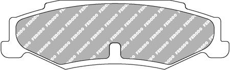 Zadní brzdová destička Ferodo Racing DS2500 FCP1563H CHEVROLET Corvette Corvette C6 