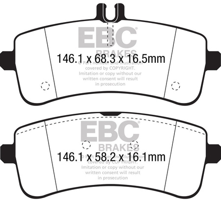 DP52350NDX - Sada brzdových destiček Série BLUESTUFF NDX EBC Brakes
