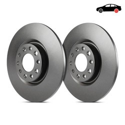D1129 - Brzdové kotouče Premium Hladký (Pár) EBC Brakes