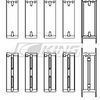 Obal hlavního ložiska King BMW M40, M42, M43 1.6L, 1.8L - MB5082XP