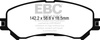 DPX2272 - Sada brzdových destiček Série ULTIMAX2 EBC Brakes