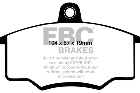 DP310 - Sada brzdových destiček Série ULTIMAX2 EBC Brakes