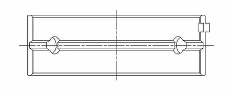 Plášť hlavního ložiska ACL Mitsubishi 4G63/T/4G64 '97 > 0.025mm