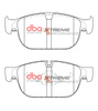 Přední brzdové destičky DBA Brake Pads Xtreme Performance - DB15116XP VOLVO S60 Mk3 B4 B5 T4 T5 T6 T8 S90 D3 D4 D5 V60 Mk2 V90 Cross Country XC40 T3 XC60 2nd Gen XC90 B6