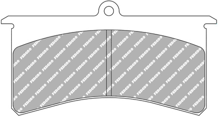 Přední brzdová destička Ferodo Racing DS3000 FRP501R OPEL ADAM