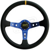 Kožený volant QSP 3ramenný 350mm / 90mm