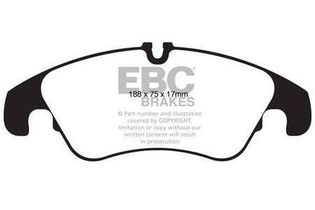 DPX2022 - Sada brzdových destiček Série ULTIMAX2 EBC Brakes