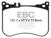 DP32178C - Sada brzdových destiček Série REDSTUFF EBC Brakes
