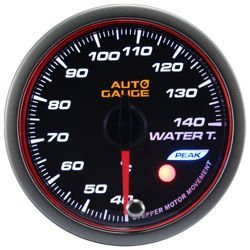 Indikátor Auto Gauge teploty vody - SMOKE PW